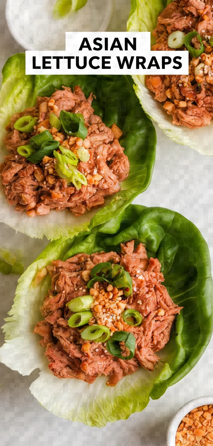 Asian Lettuce Wraps Recipe