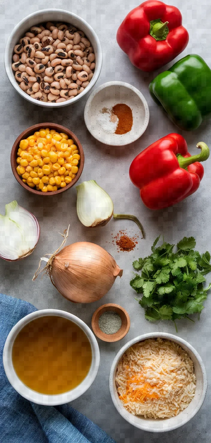 Ingredients photo for Black Eyed Pea Casserole Recipe