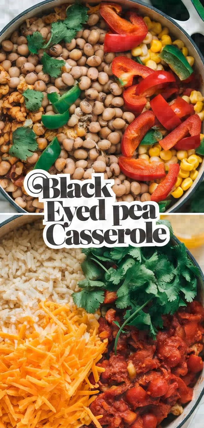 Black Eyed Pea Casserole Recipe