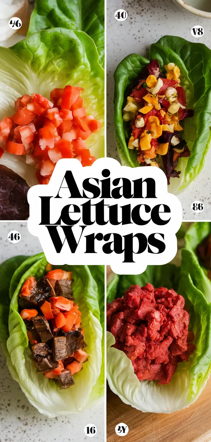 Ingredients photo for Asian Lettuce Wraps Recipe