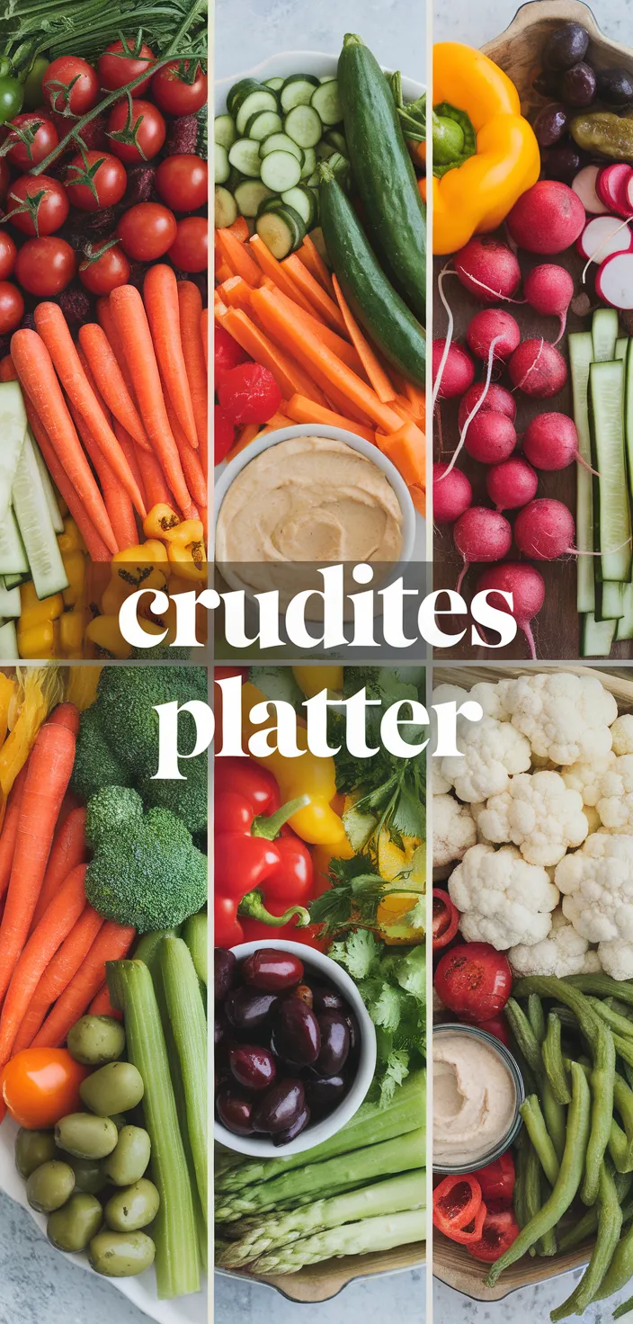 A photo of Crudites Platter Recipe