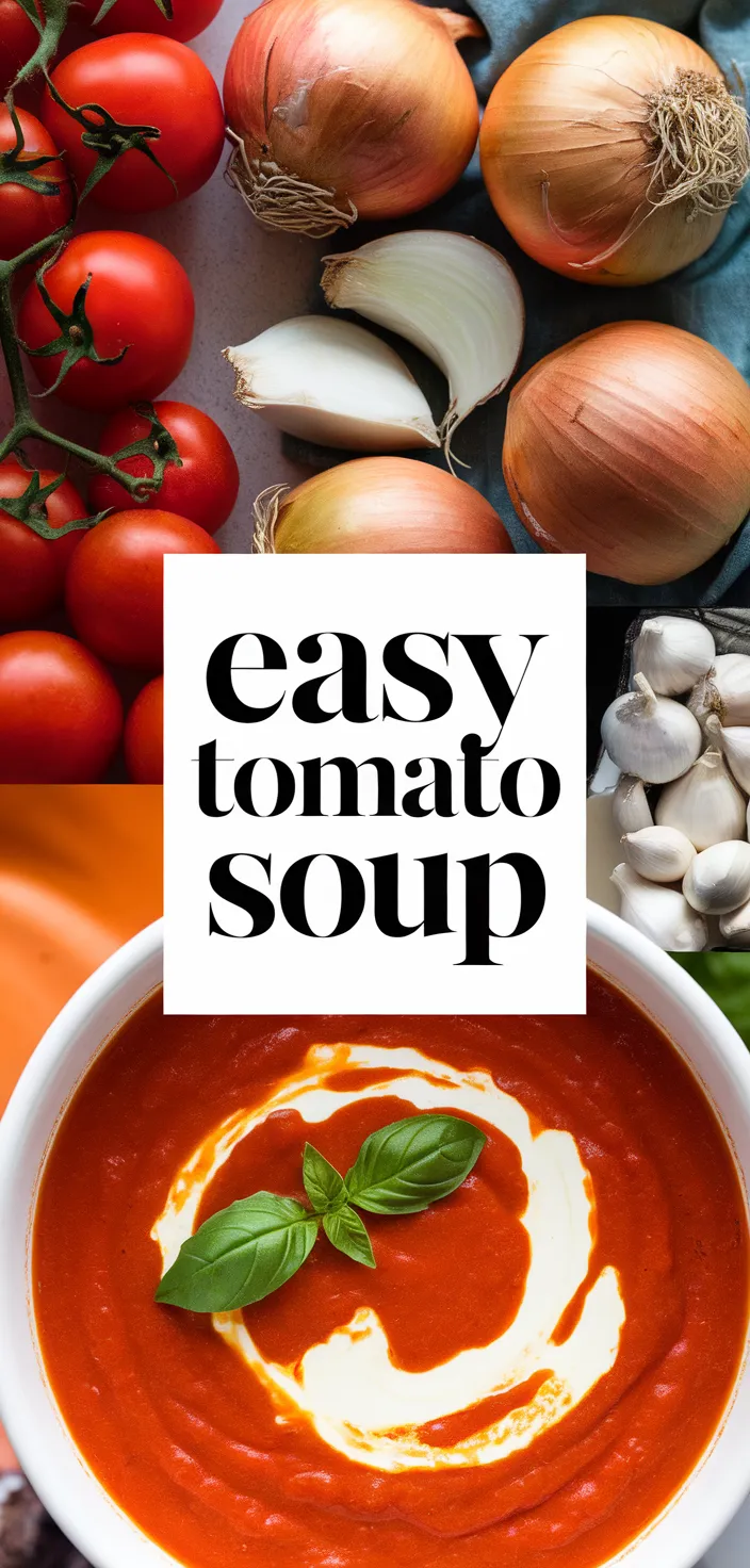 A photo of Easy Tomato Soup Recipe