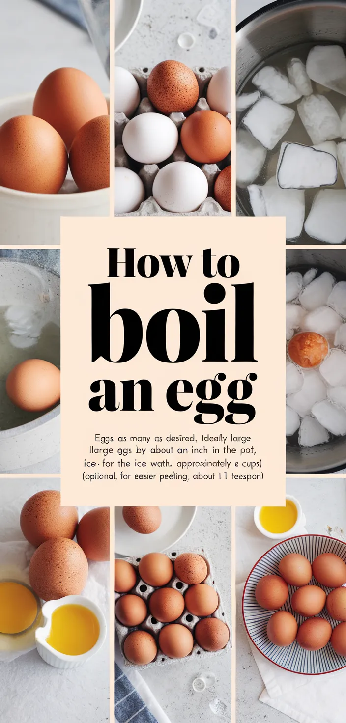 A photo of How To Boil An Egg Recipe