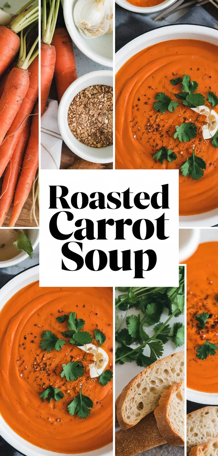 A photo of Roasted Carrot Soup Recipe