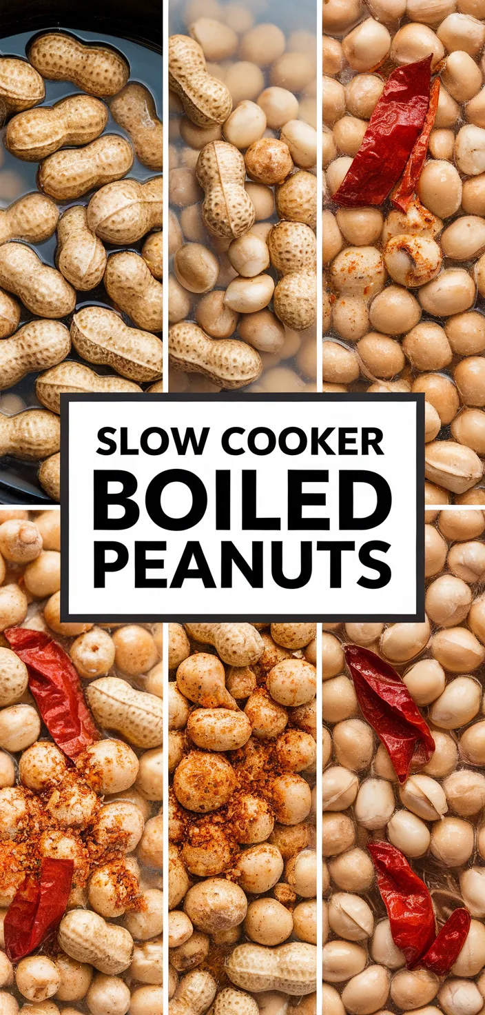 Ingredients photo for Slow Cooker Boiled Peanuts Recipe