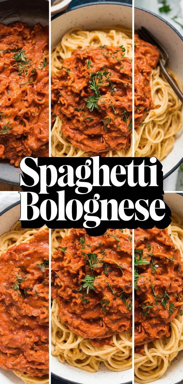 A photo of Spaghetti Bolognese Recipe