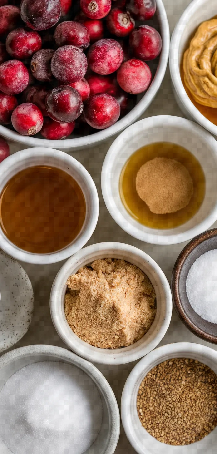 Ingredients photo for Cranberry Honey Mustard Sauce Recipe