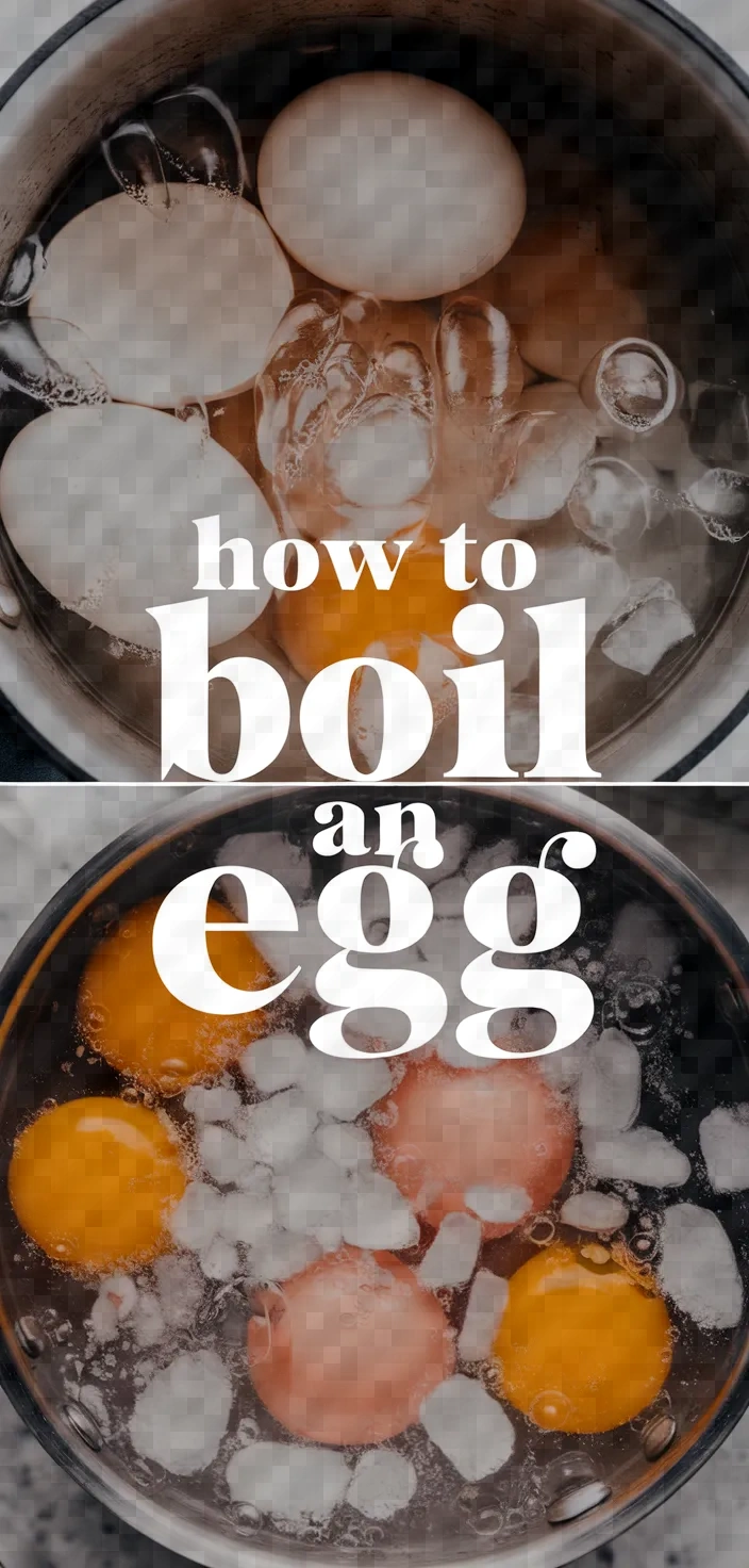 How To Boil An Egg Recipe