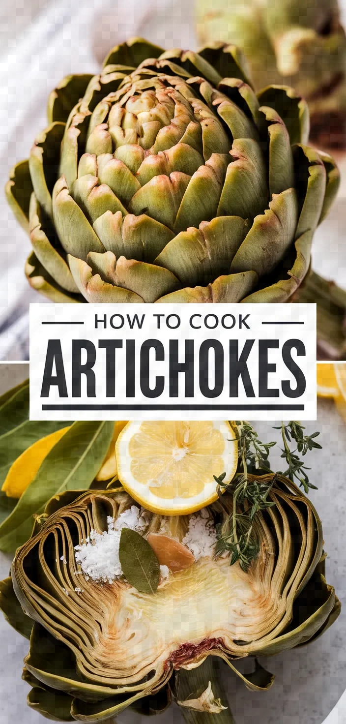 How To Cook Artichokes Recipe