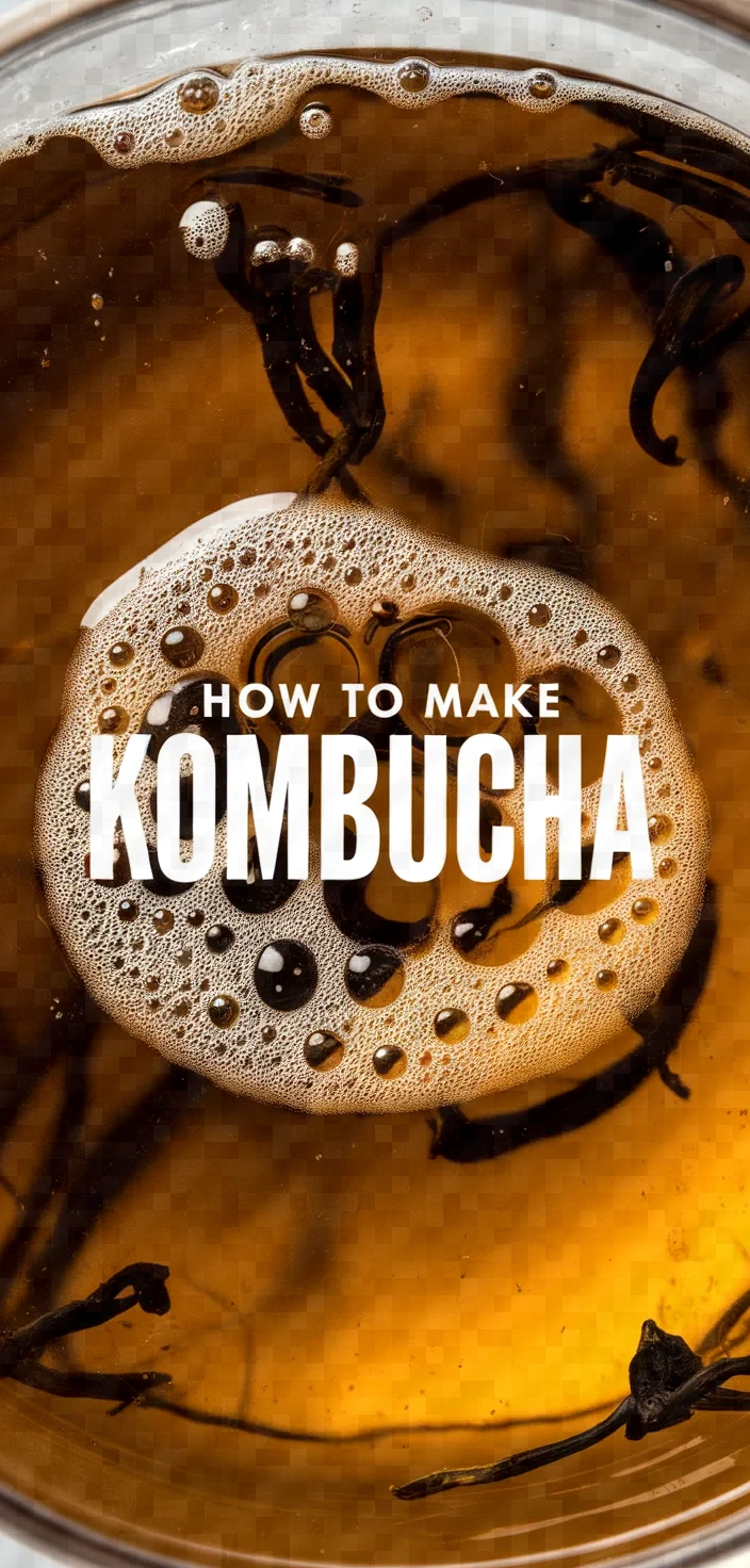 How To Make Kombucha Recipe