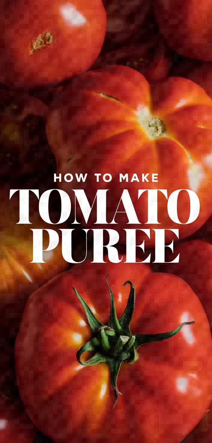 How To Make Tomato Puree Recipe