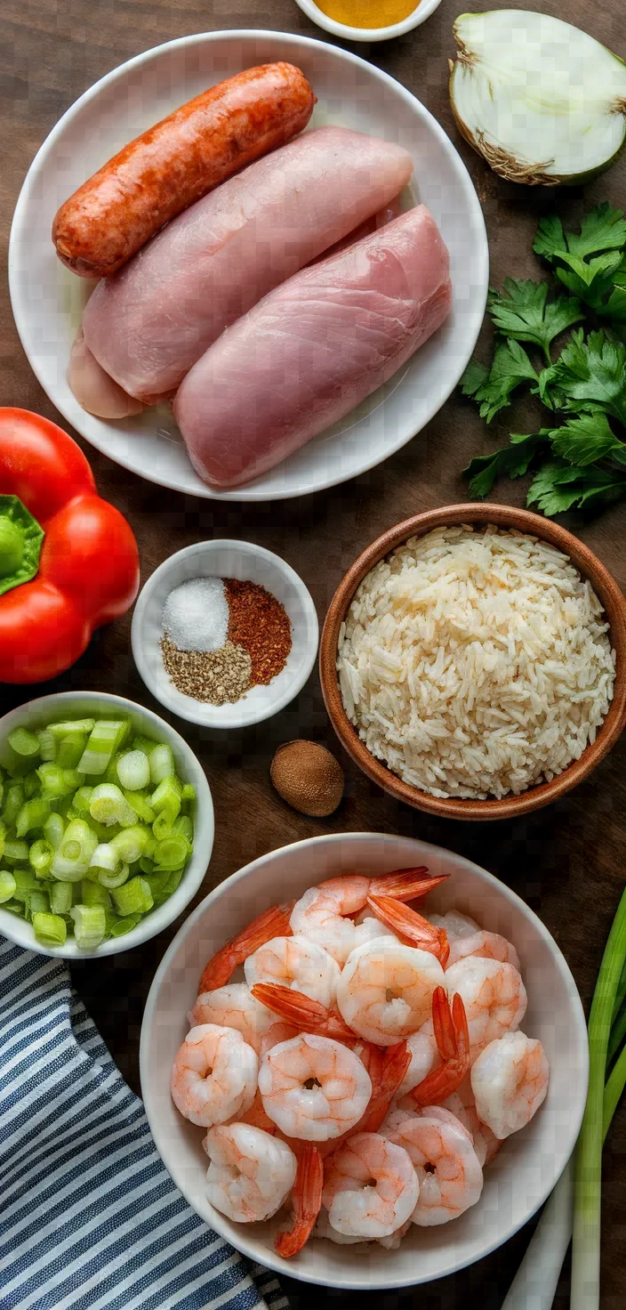 Ingredients photo for Jambalaya Recipe