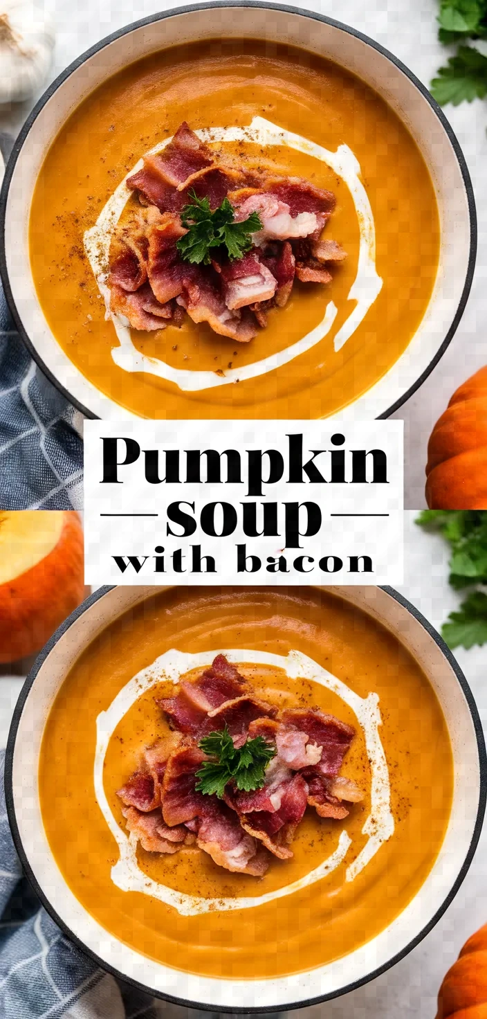 Pumpkin Soup With Bacon Recipe