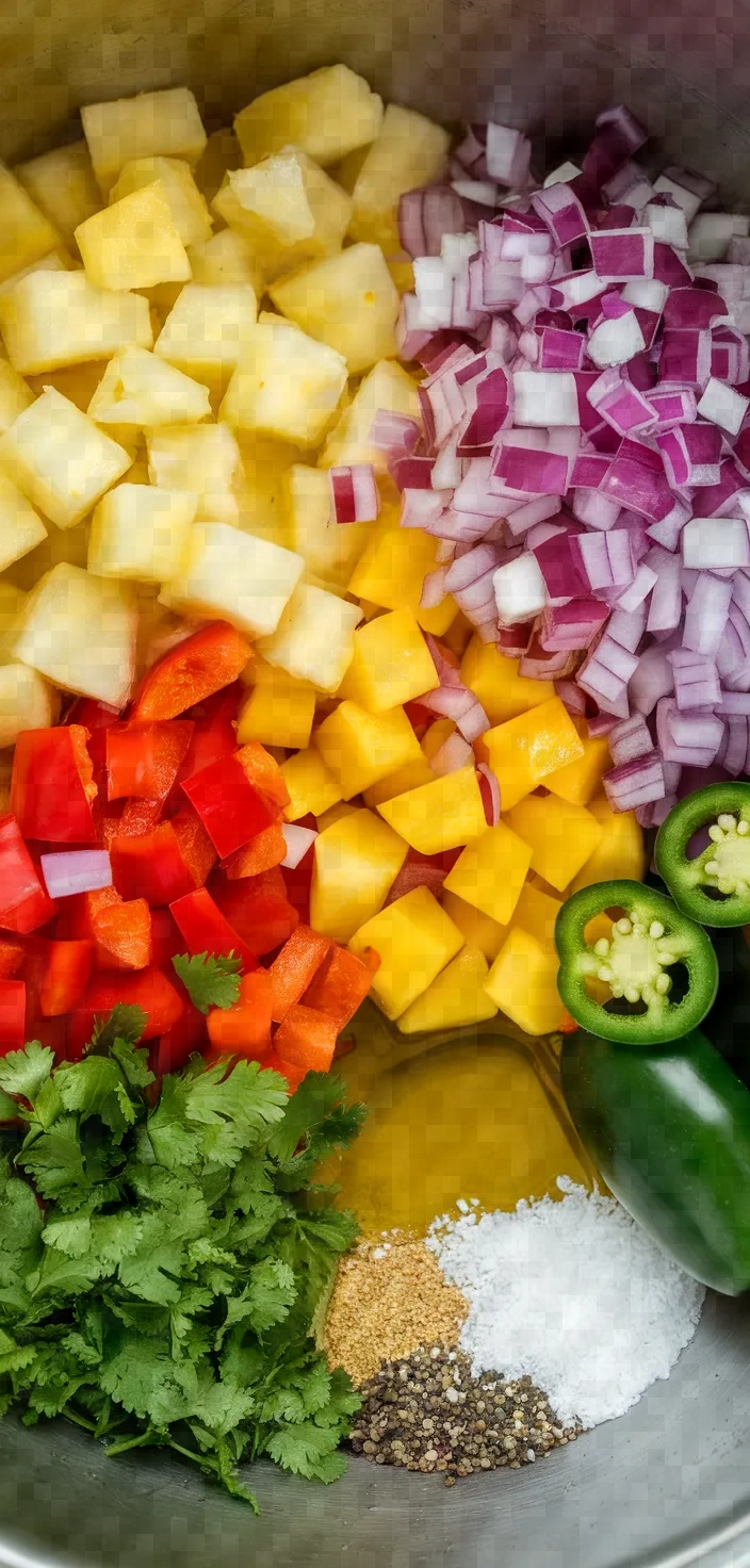 Ingredients photo for Salsa That Makes Everything Taste Tropical Recipe