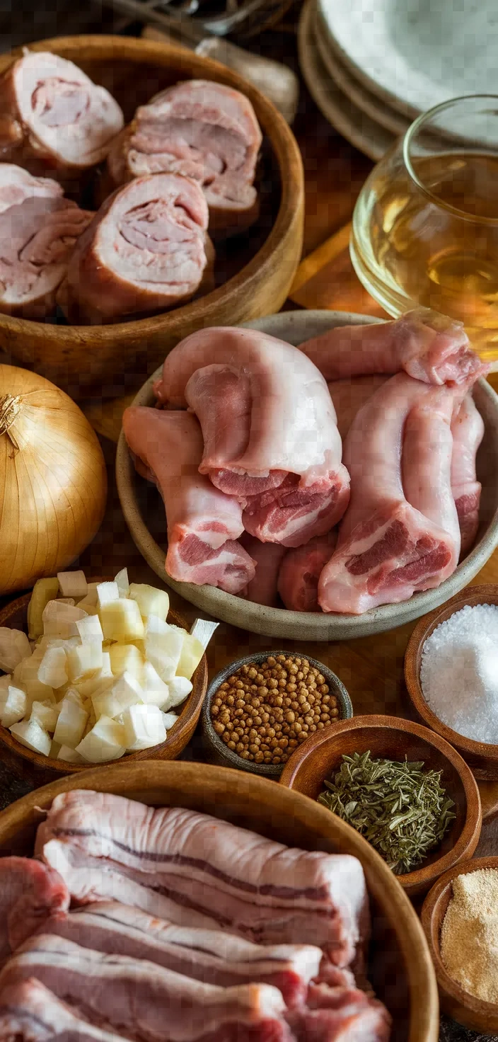 Ingredients photo for Andouillette Sausage Recipe