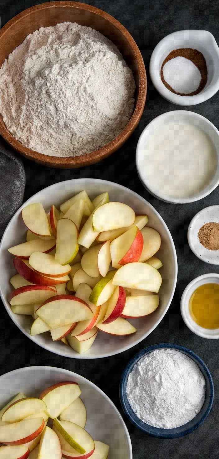 Ingredients photo for Apple Fritter Recipe