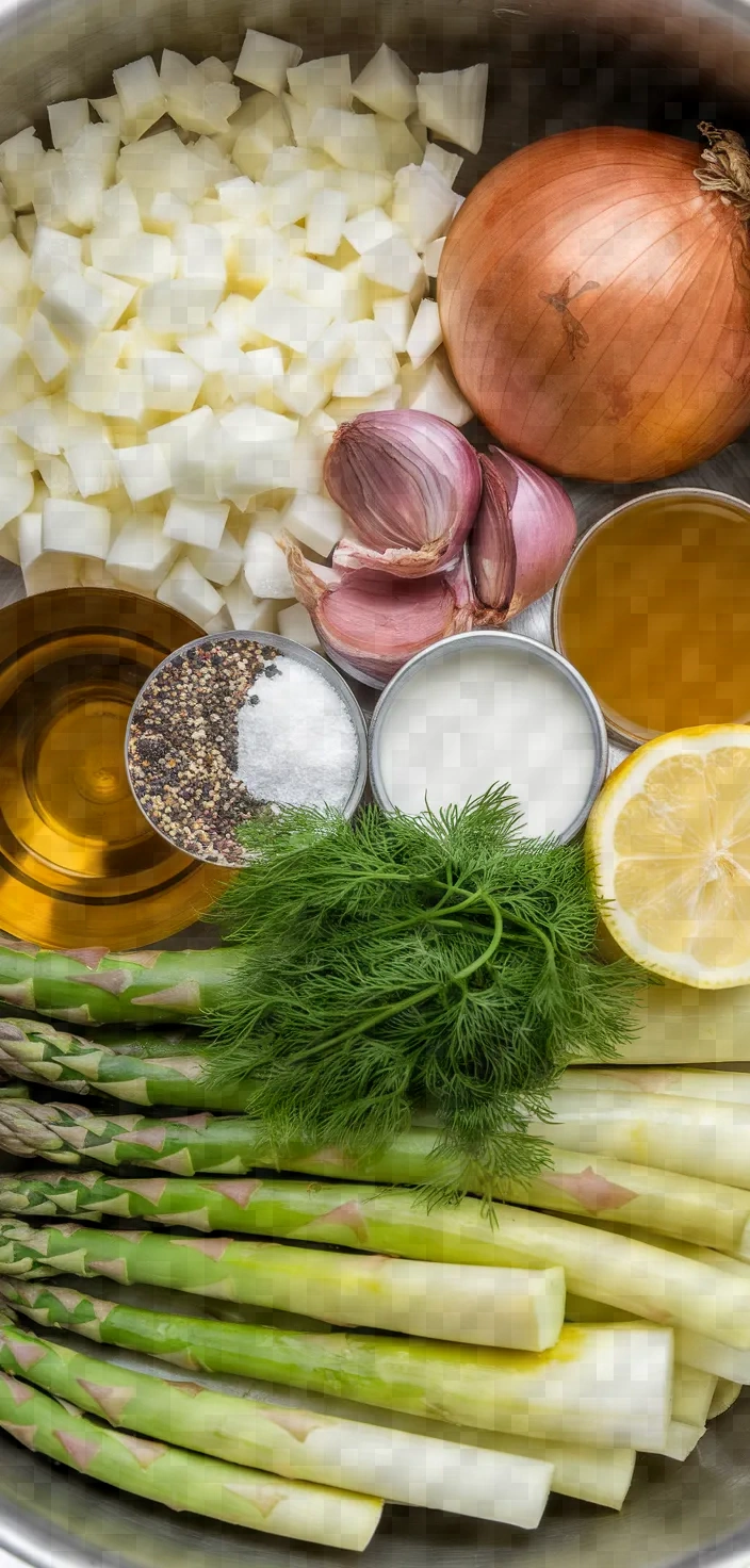 Ingredients photo for Asparagus Soup Recipe