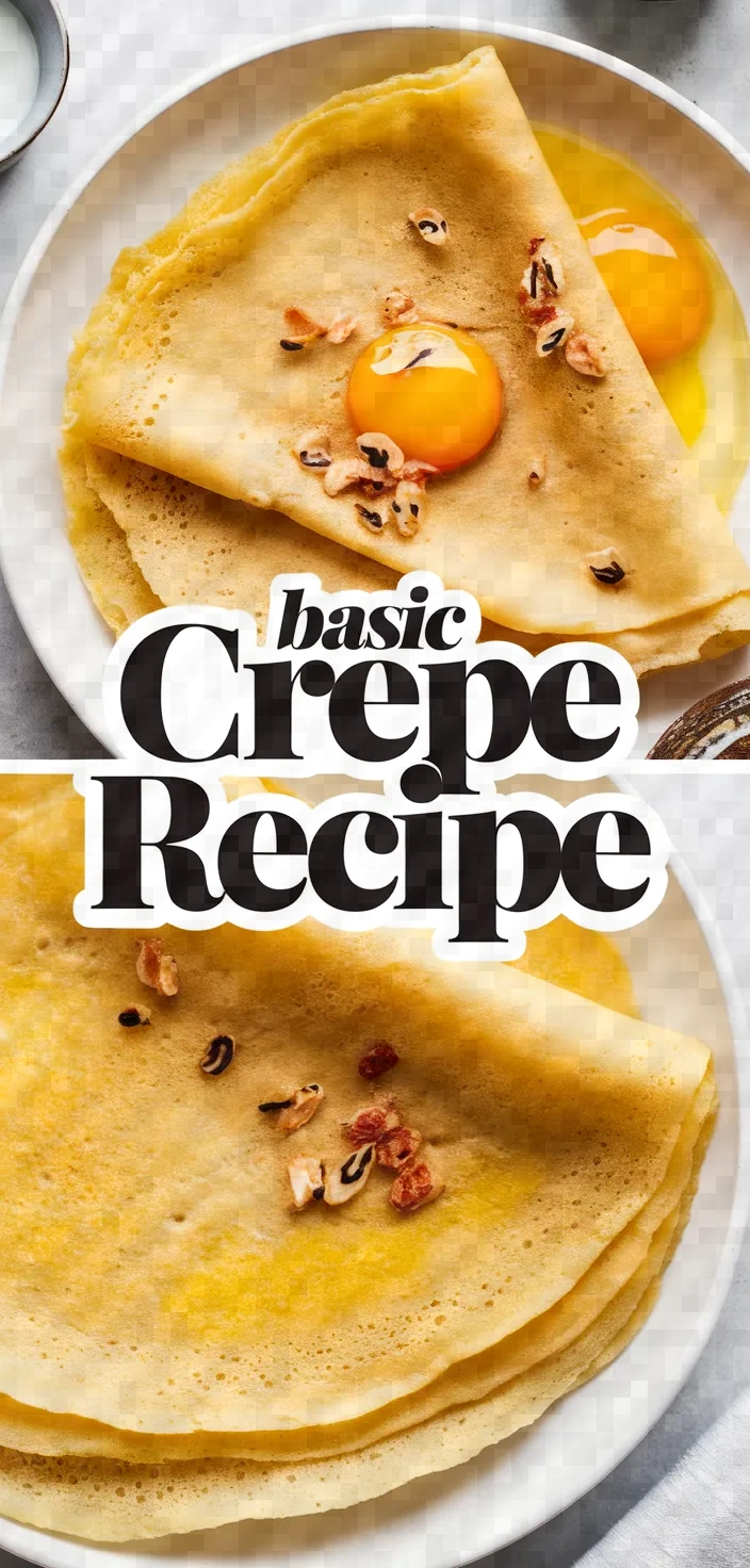 Basic Crepe Recipe