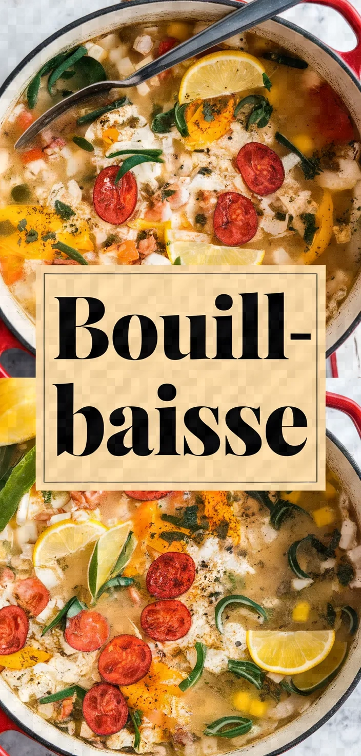 Bouillabaisse Recipe