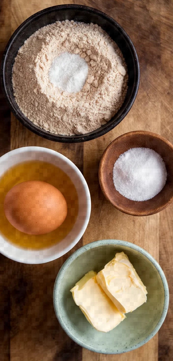 Ingredients photo for Buckwheat Crepe Recipe