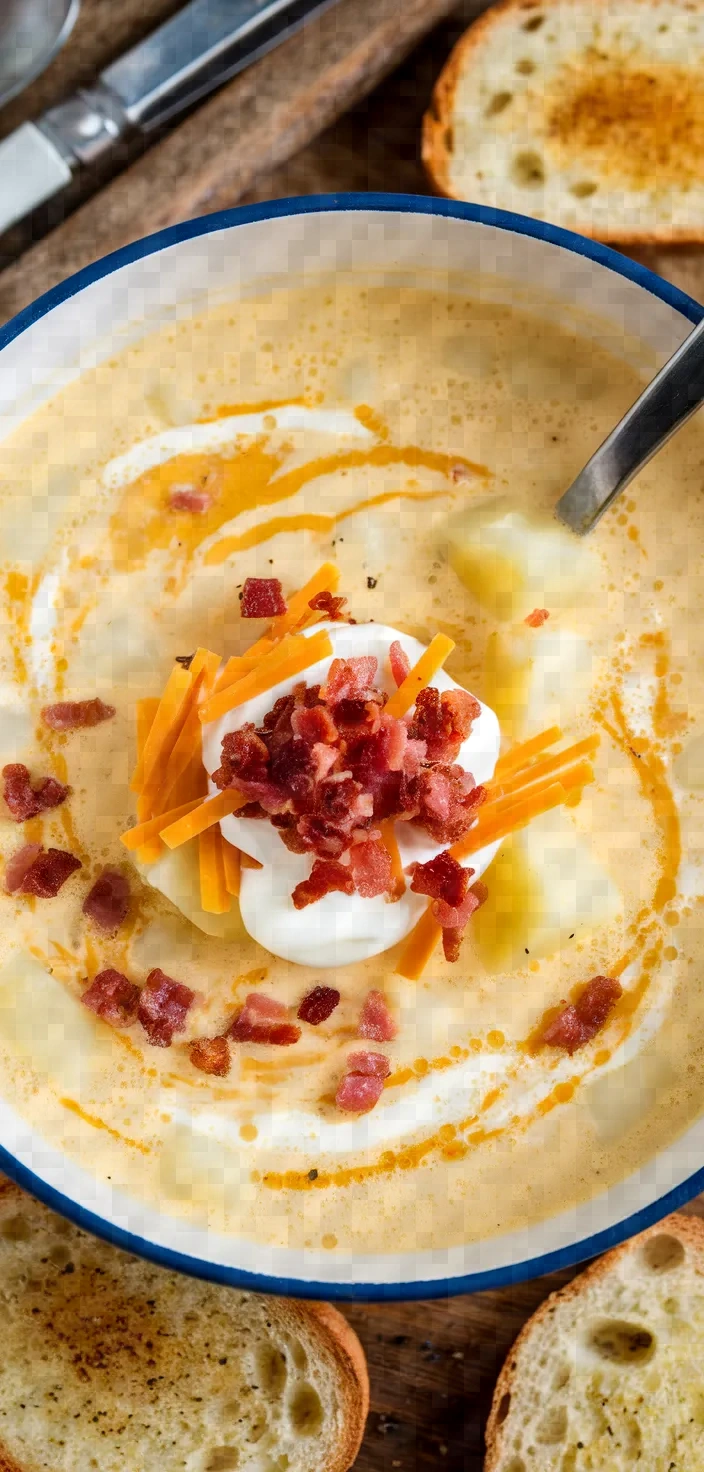 Ingredients photo for Cheesy Potato Soup Recipe