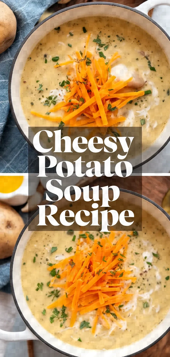 Cheesy Potato Soup Recipe