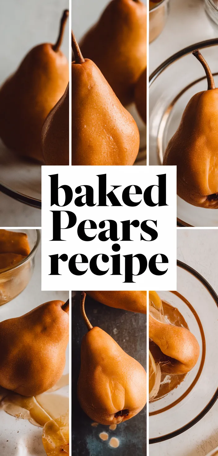 A photo of Baked Pears Recipe