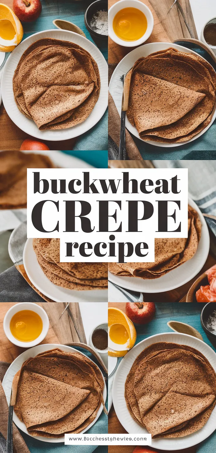 A photo of Buckwheat Crepe Recipe