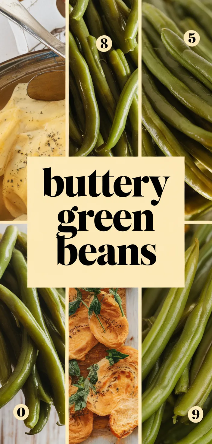 A photo of Buttery Green Beans Recipe