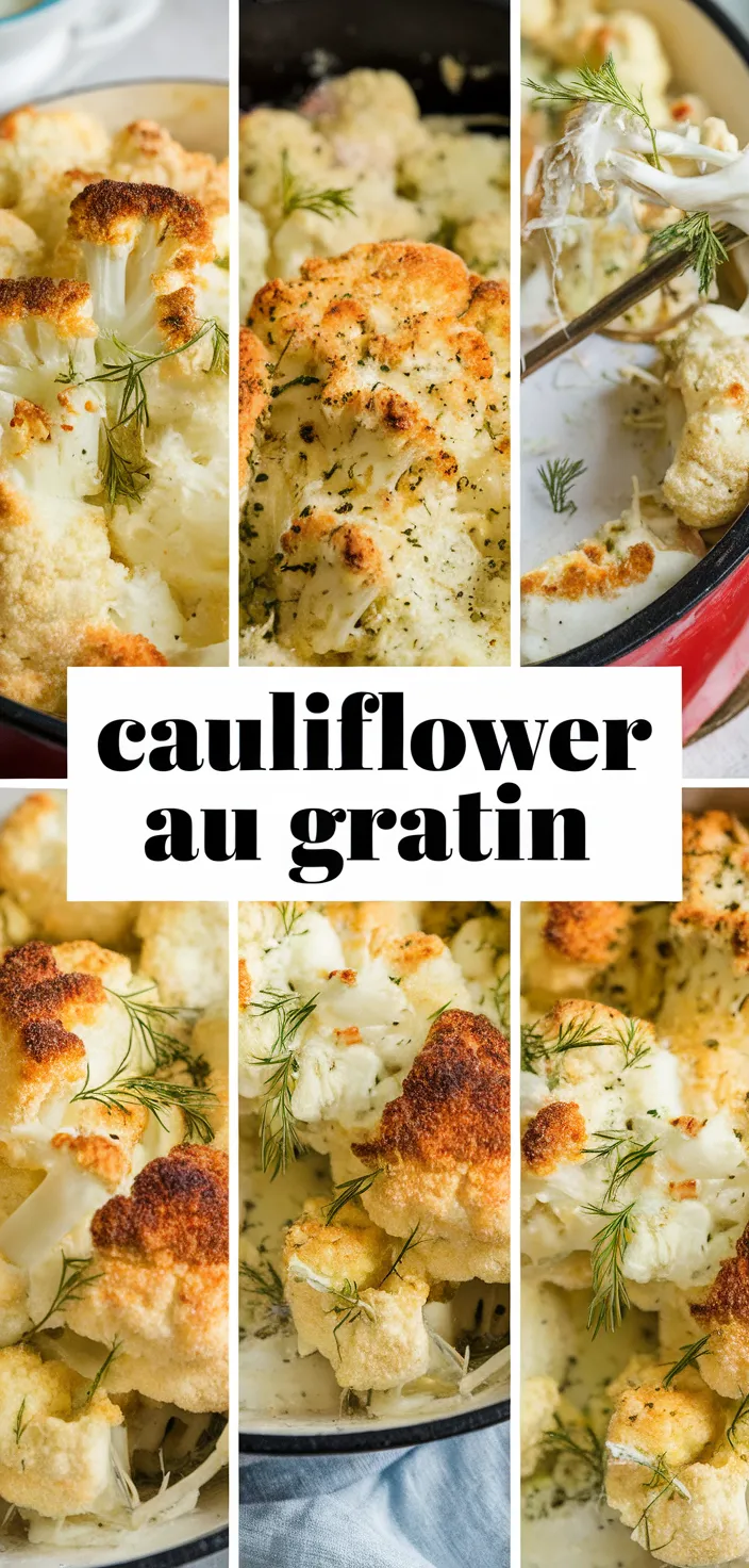 A photo of Cauliflower Au Gratin Recipe