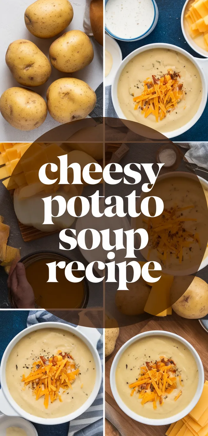 A photo of Cheesy Potato Soup Recipe