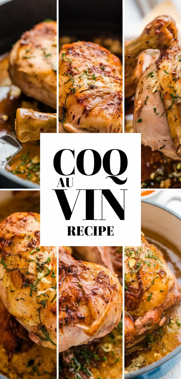 A photo of Coq Au Vin Recipe