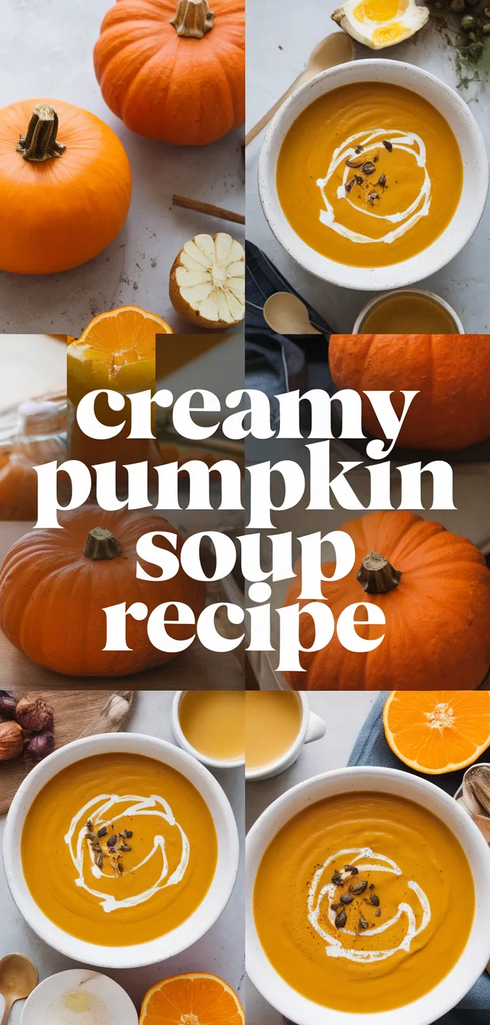 A photo of Creamy Pumpkin Soup Recipe