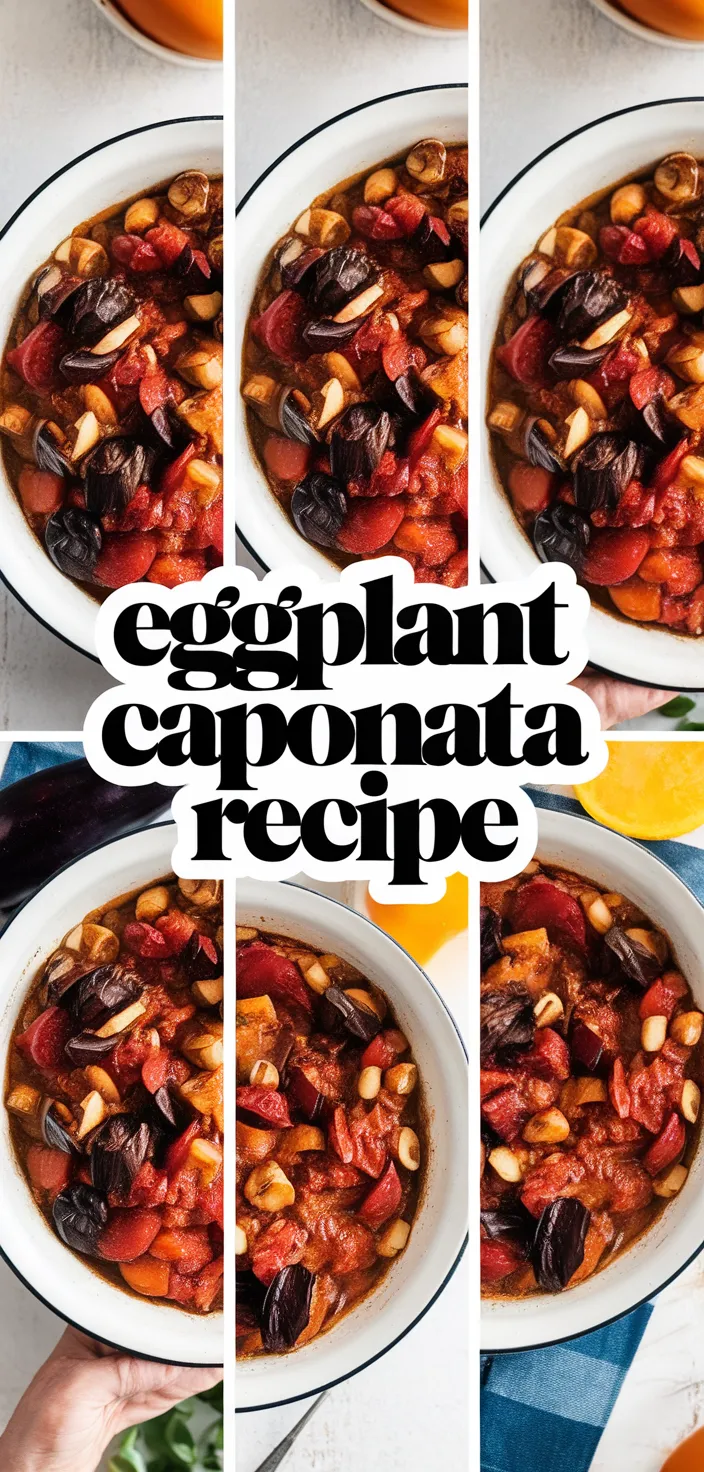 A photo of Eggplant Caponata Recipe