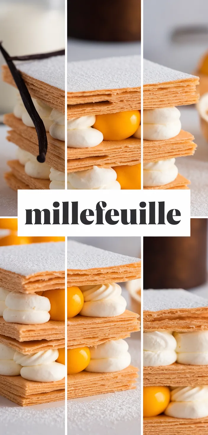 A photo of Millefeuille Recipe