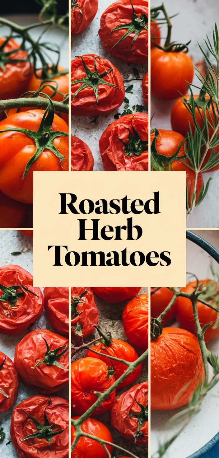 A photo of Roasted Tomatoes With Herbs Recipe