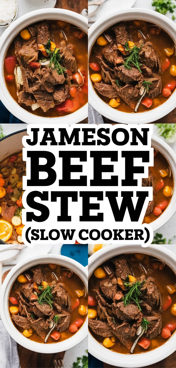 A photo of Slow Cooker Jameson Beef Stew Recipe