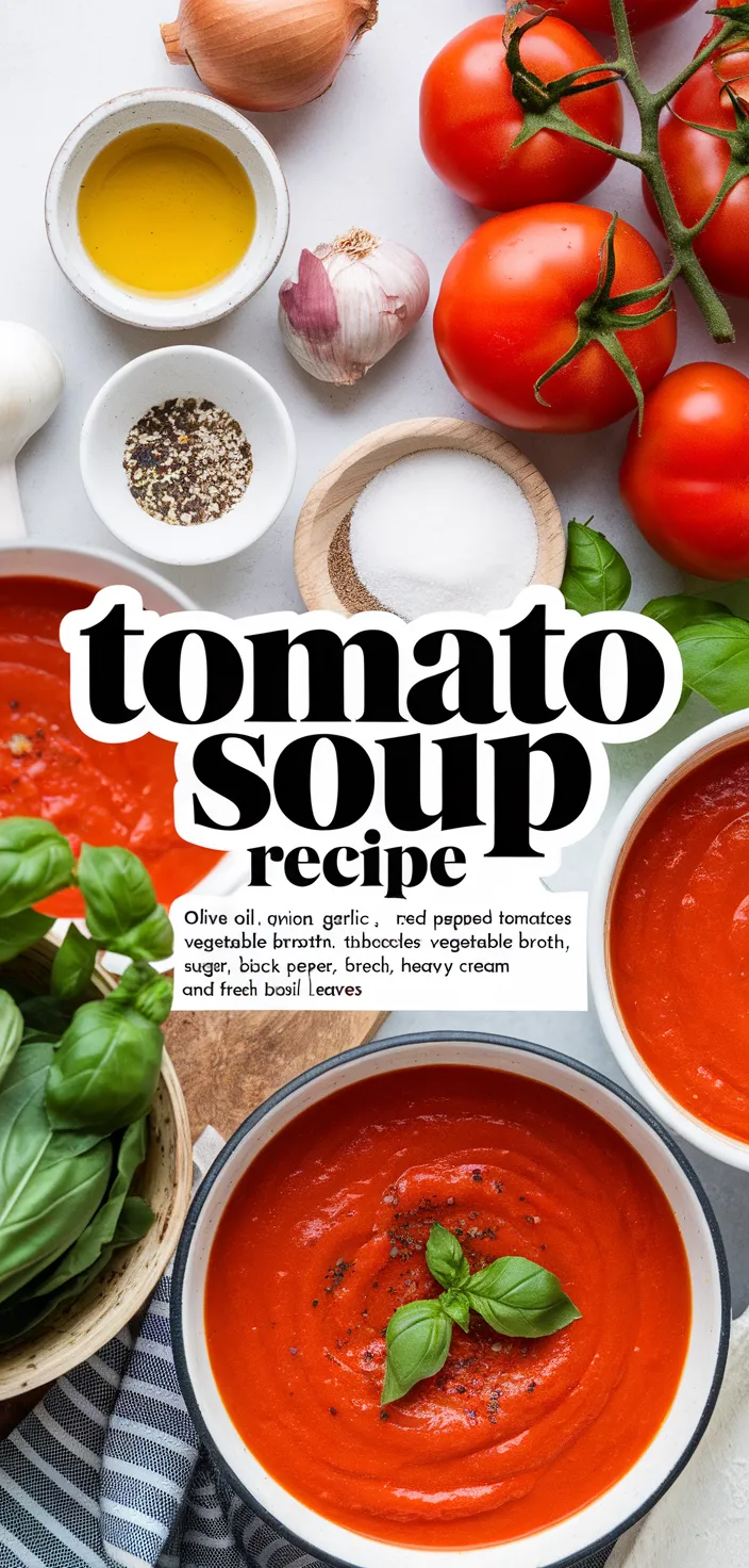 A photo of Tomato Soup Recipe