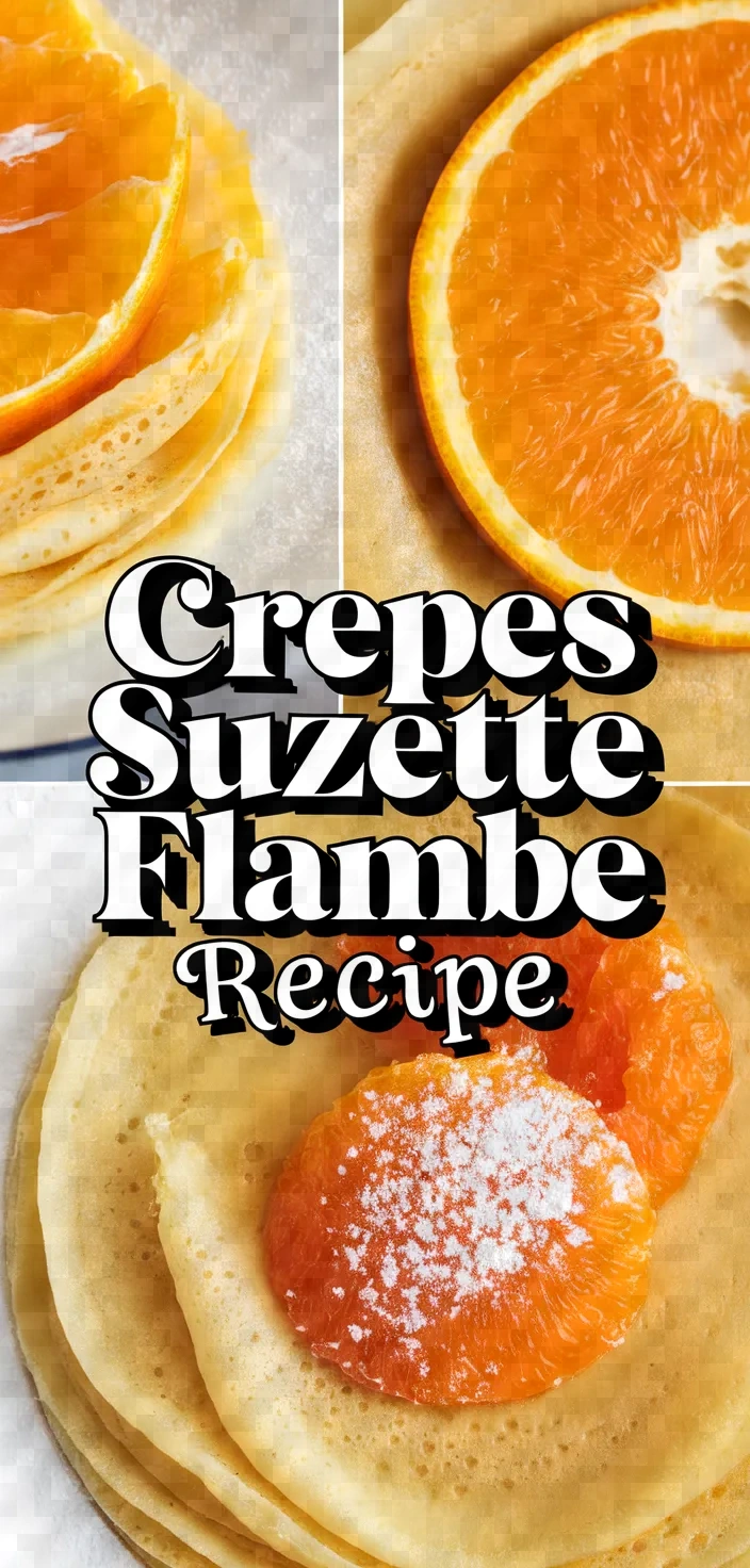 Crepes Suzette Flambe Recipe