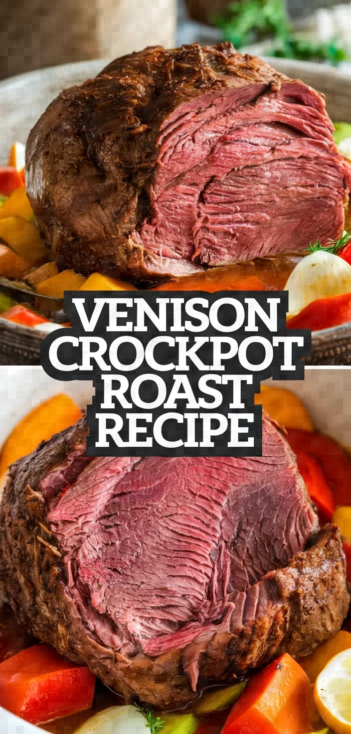 Crockpot Venison Roast Deer Roast Recipe