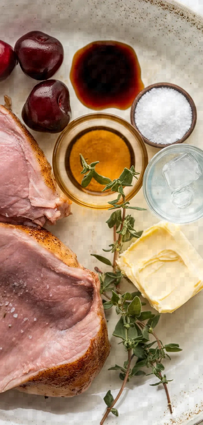 Ingredients photo for Duck Breast With Cherry Sauce Recipe