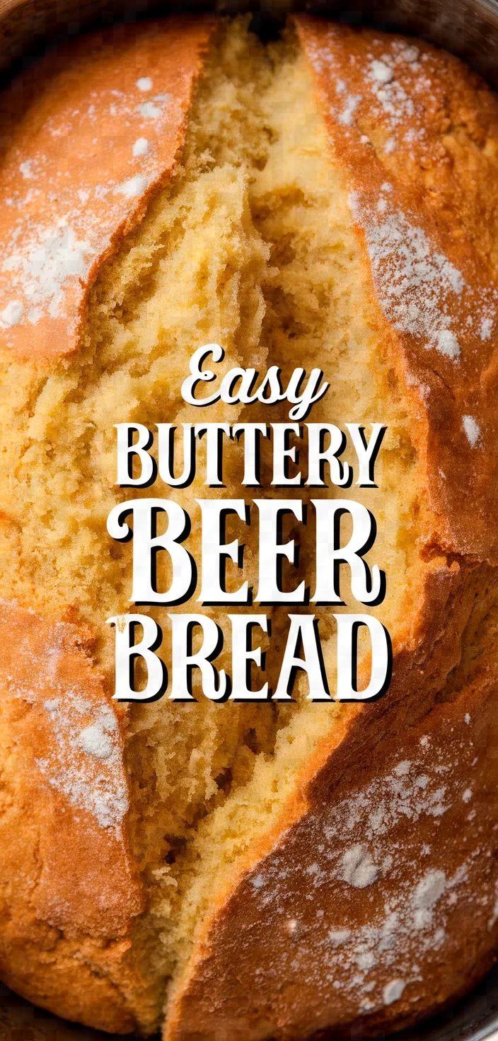 Easy Buttery Beer Bread Recipe