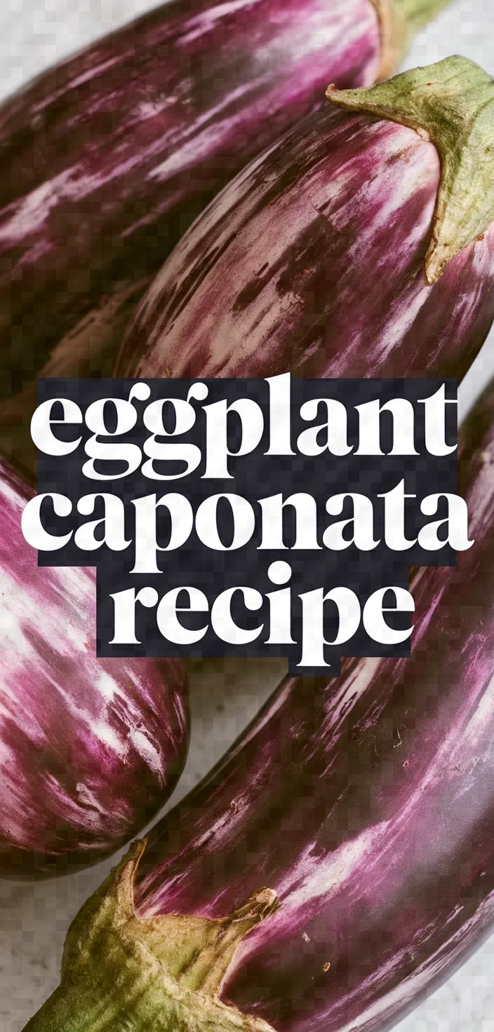 Eggplant Caponata Recipe