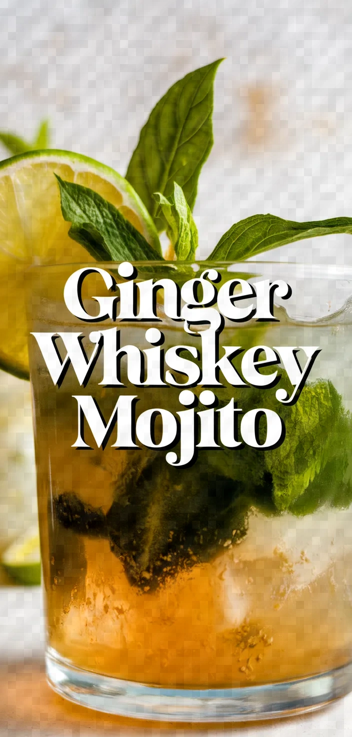 Ginger Whiskey Mojito Recipe