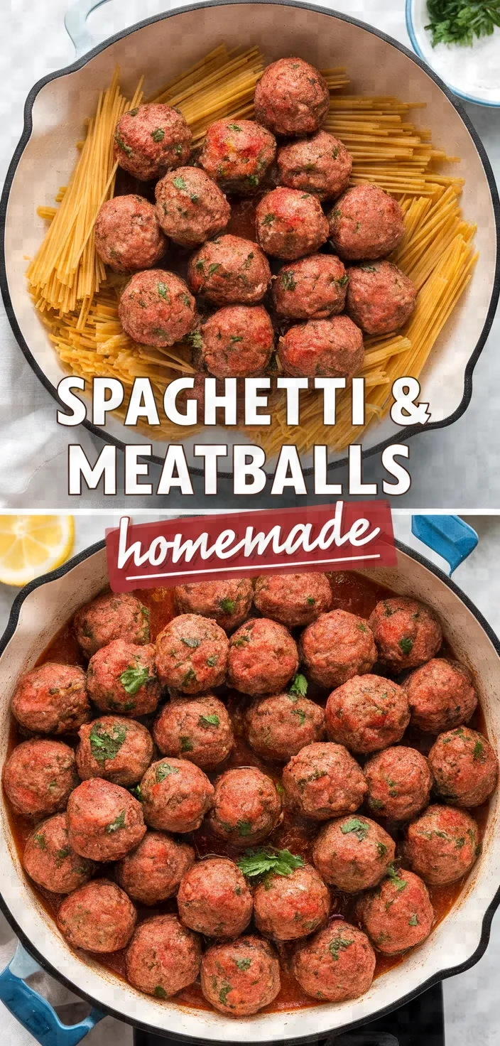 Homemade Spaghetti And Meatballs Recipe