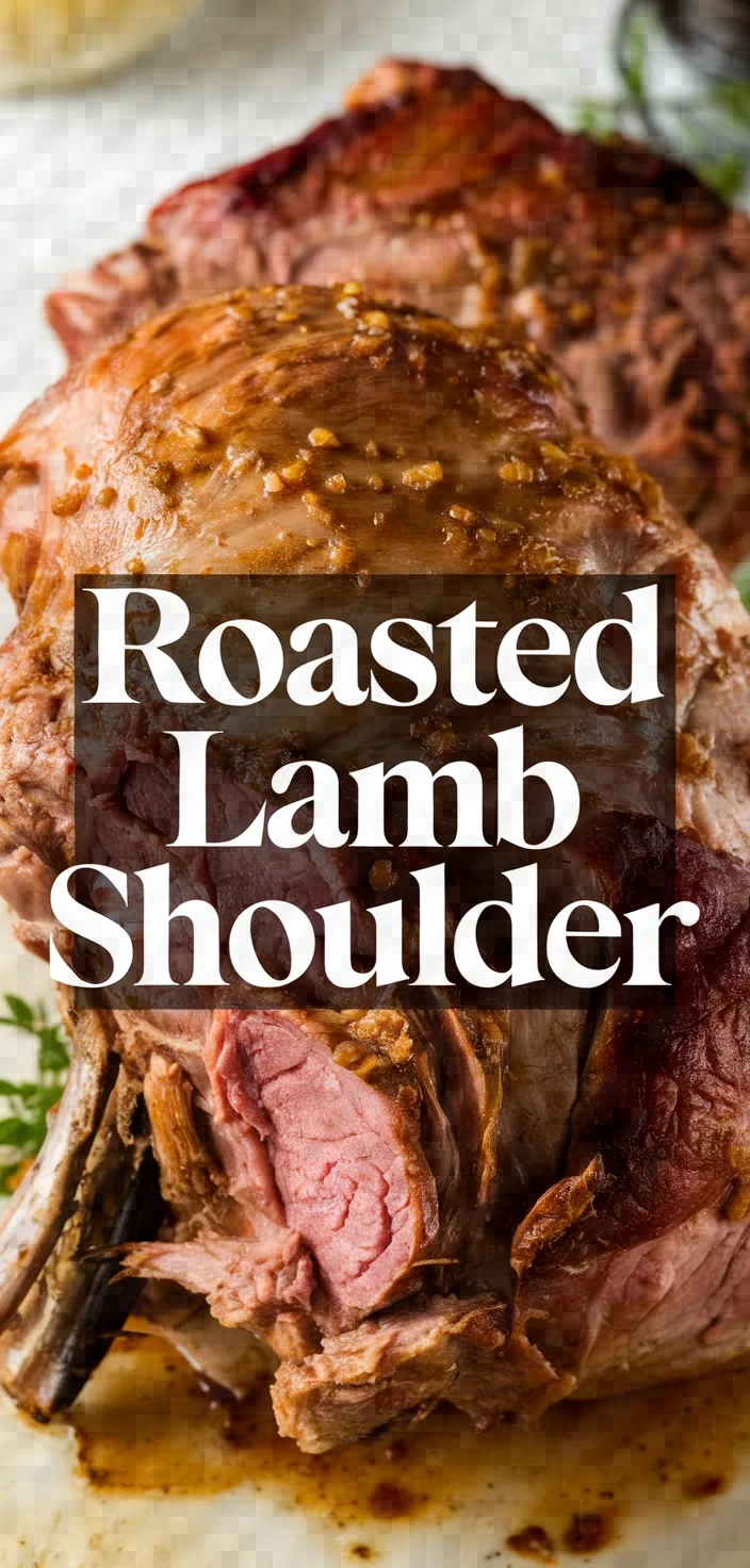 Roasted Lamb Shoulder Recipe