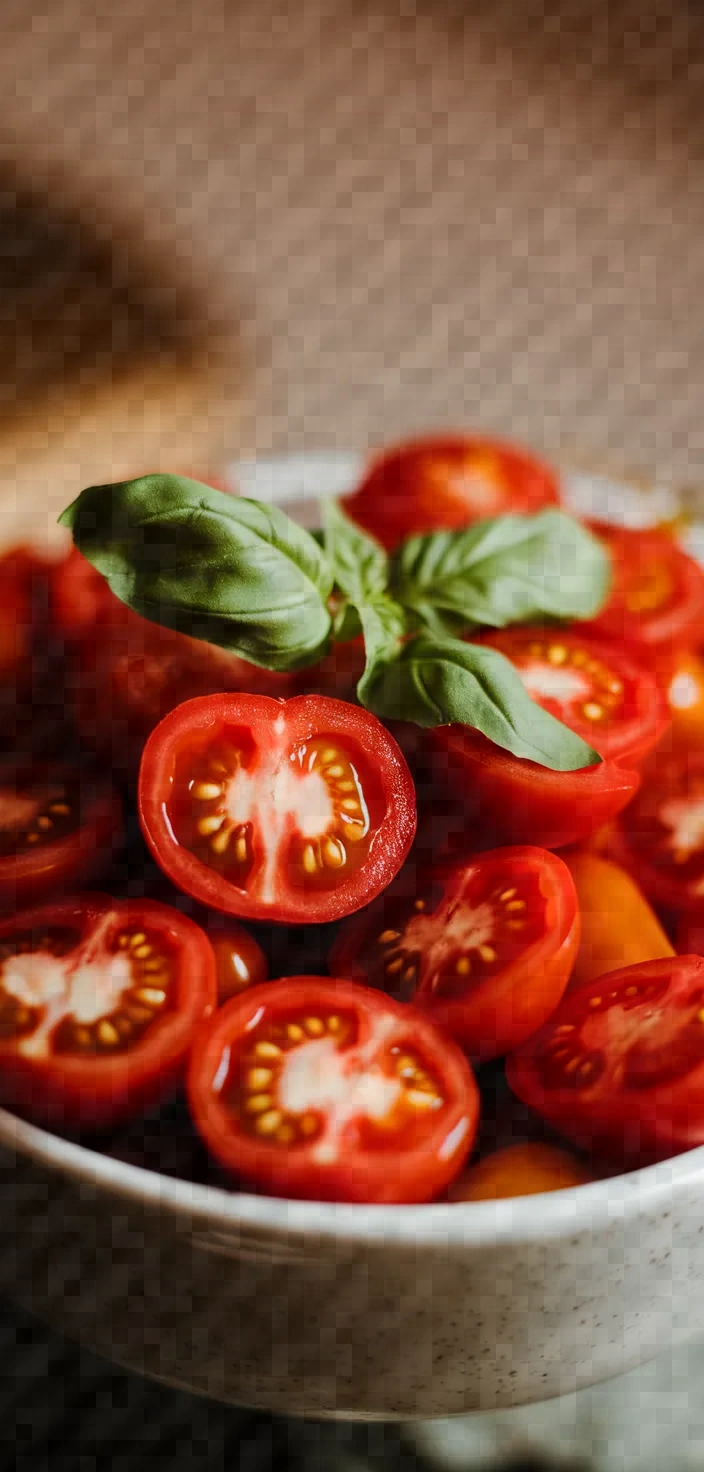 Ingredients photo for Roasted Tomatoes With Herbs Recipe