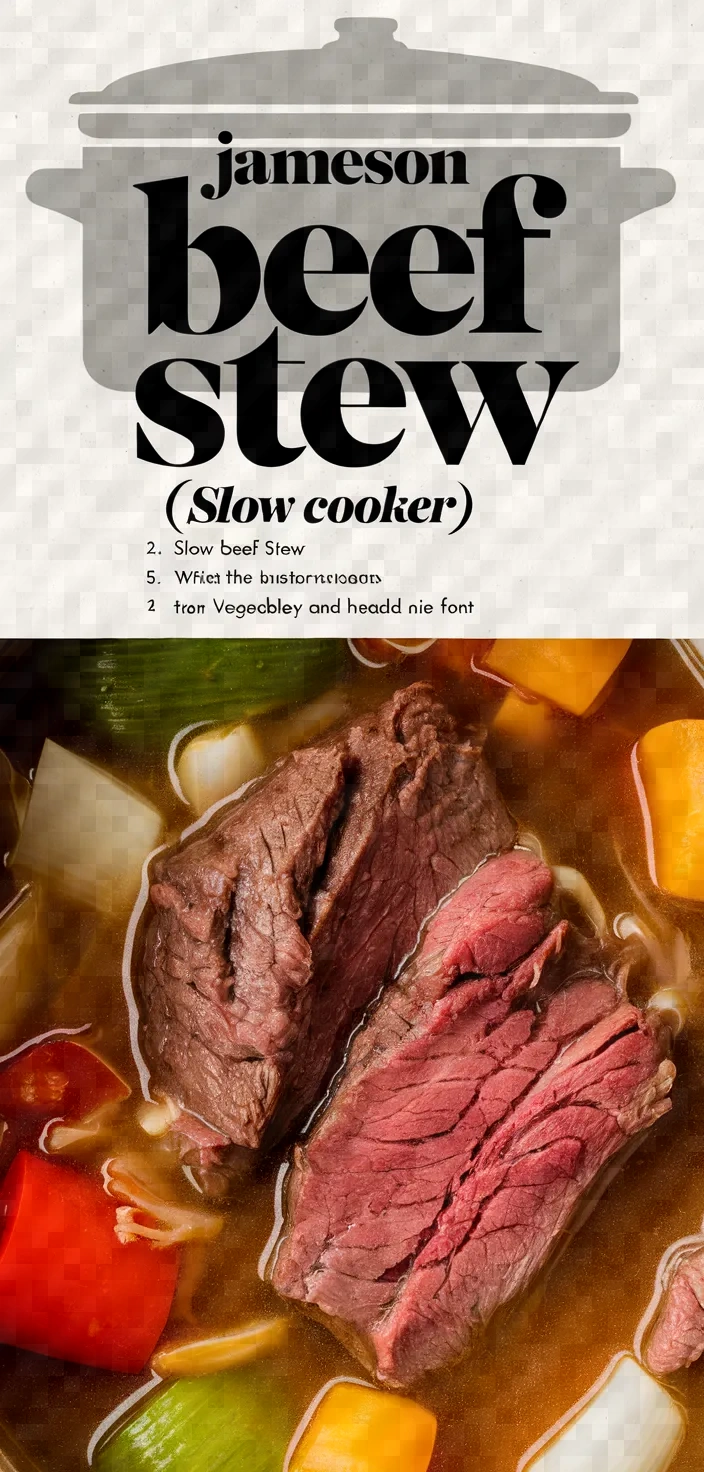 Slow Cooker Jameson Beef Stew Recipe