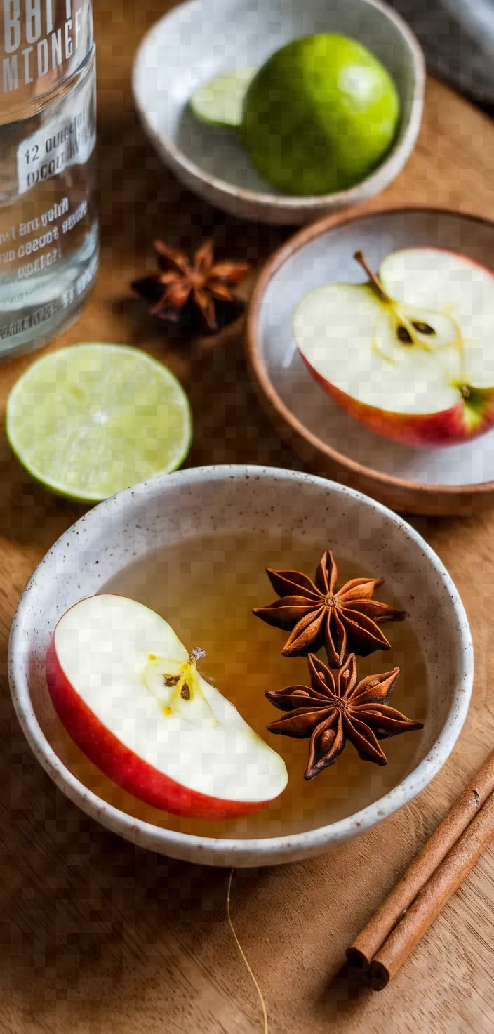 Ingredients photo for Spiced Apple Cider Moscow Mule Recipe