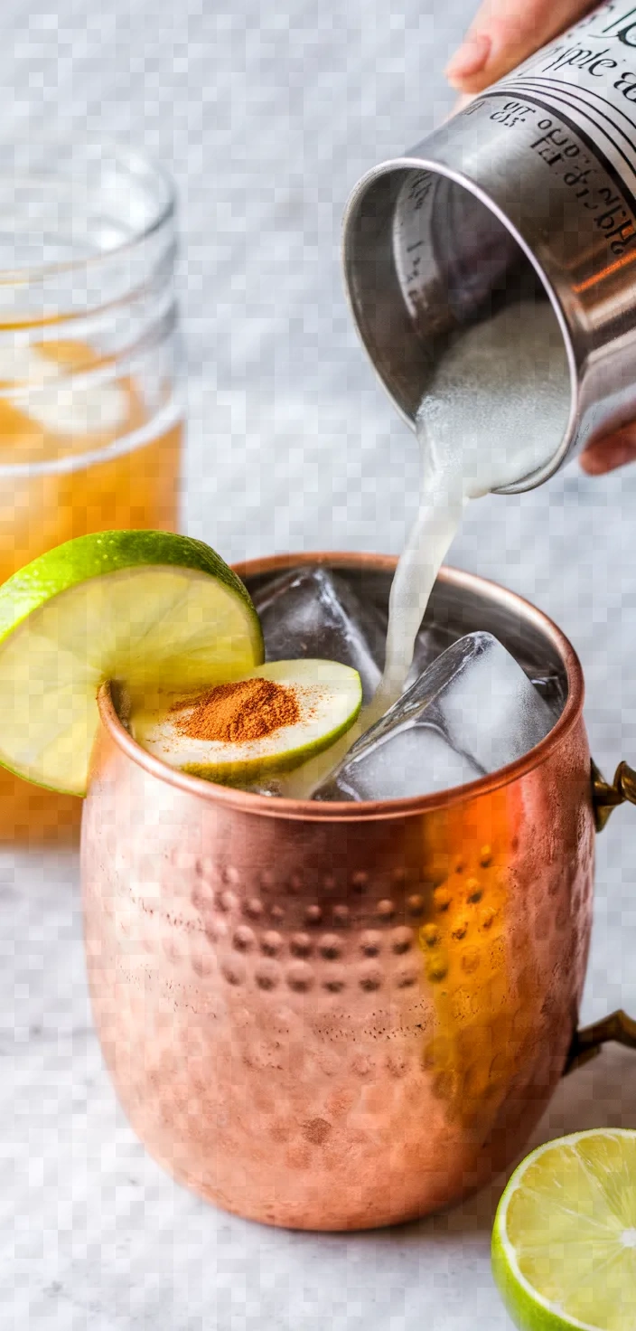 Spiced Apple Cider Moscow Mule Recipe